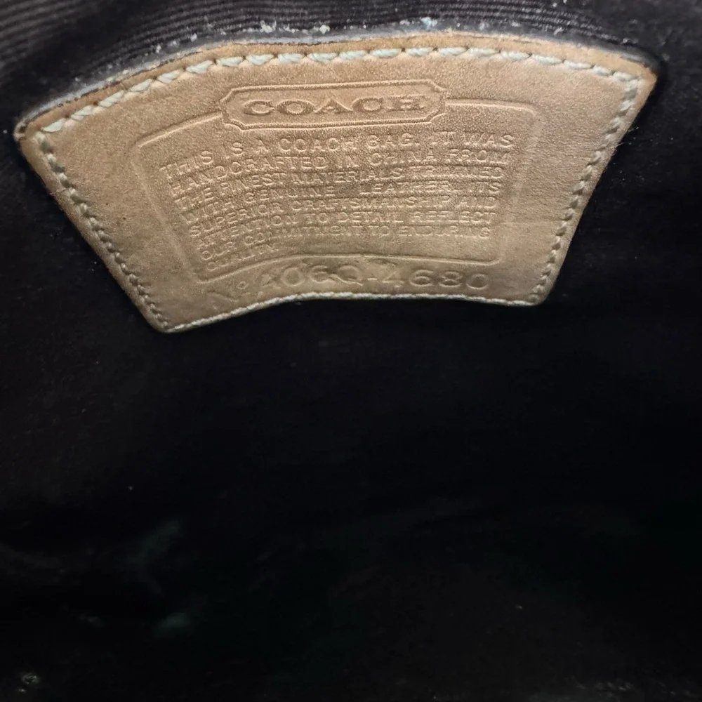Coach Signature Jacquard Print Brown Canvas Cross-body‎ #A06Q-4680 Women's Purse